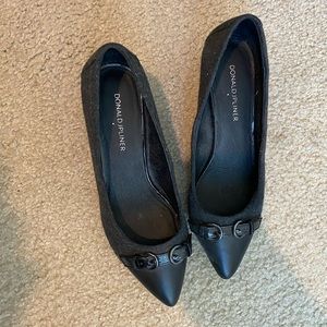 Donald J. Pliner Pointed Kitten Heels